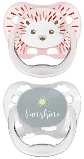 DR. BROWN'S Čiulptukai PreVent 0-6 mėn. SUNSHINE, 2 vnt.