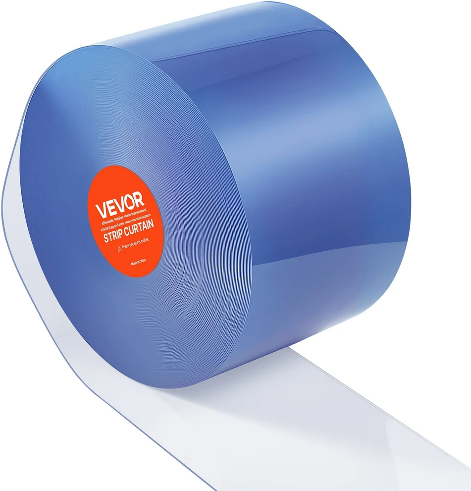 VEVOR PVC juostos durų uždanga 45.72 m x 20 cm