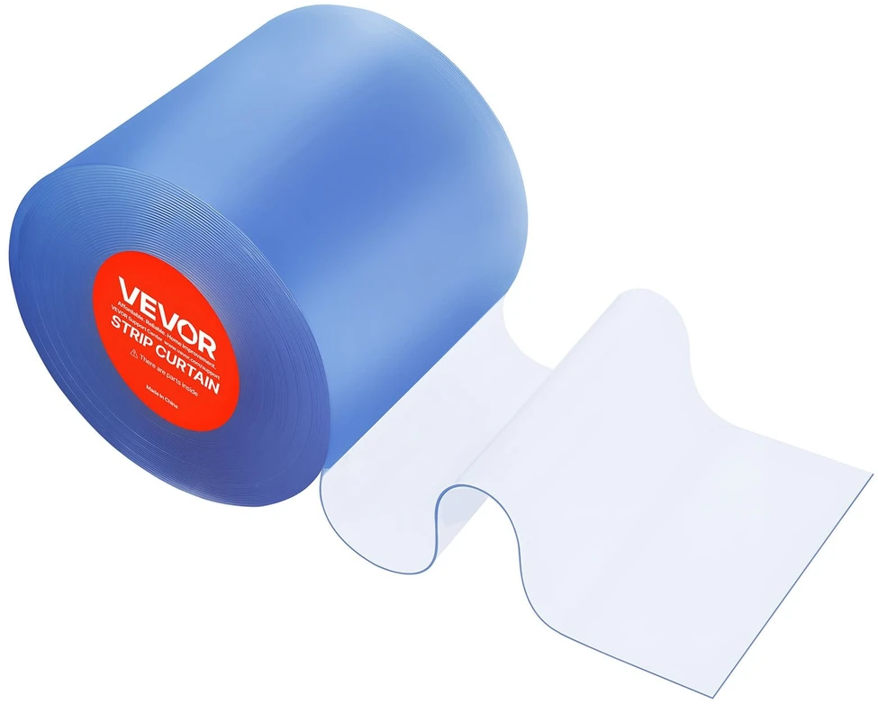VEVOR Skaidrios PVC juostų užuolaidos durims