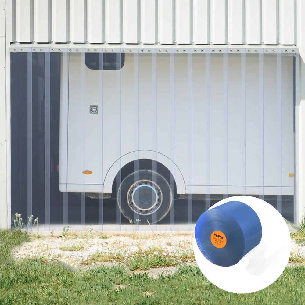 VEVOR PVC juosta durims šaldytuvui 5000 x 20 cm