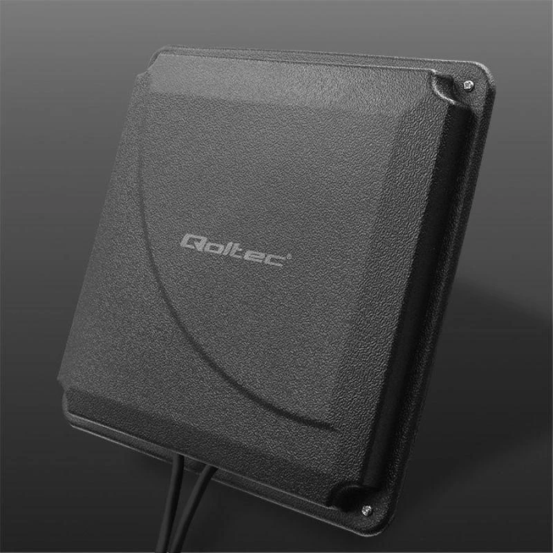 Ryšio stiprintuvas Qoltec Antenna 4G LTE DUAL MIMO booster | 35 dBi | 50W | 2x SMA male