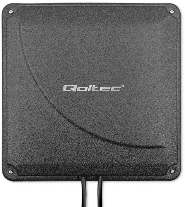 Ryšio stiprintuvas Qoltec Antenna 4G LTE DUAL MIMO booster | 35 dBi | 50W | 2x SMA male