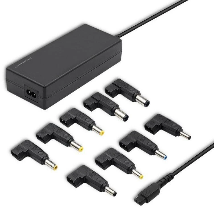 Universalus nešiojamų kompiuterių įkroviklis Qoltec 50012 90W + 8 kištukai