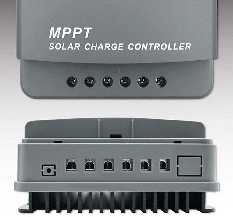 „Qoltec MPPT“ saulės įkrovimo valdiklis su temperatūros jutikliu 60A | 12V / 24V | LCD | „Bluetooth“ | programėlė | gelis | LiFePO4