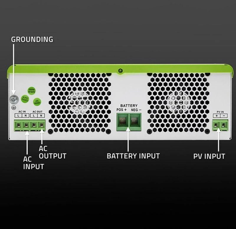 Qoltec Off-Grid 1500W 100A 12V hibridinis saulės inverteris