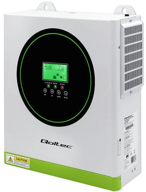 Qoltec Off-Grid 1500W 100A 12V hibridinis saulės inverteris
