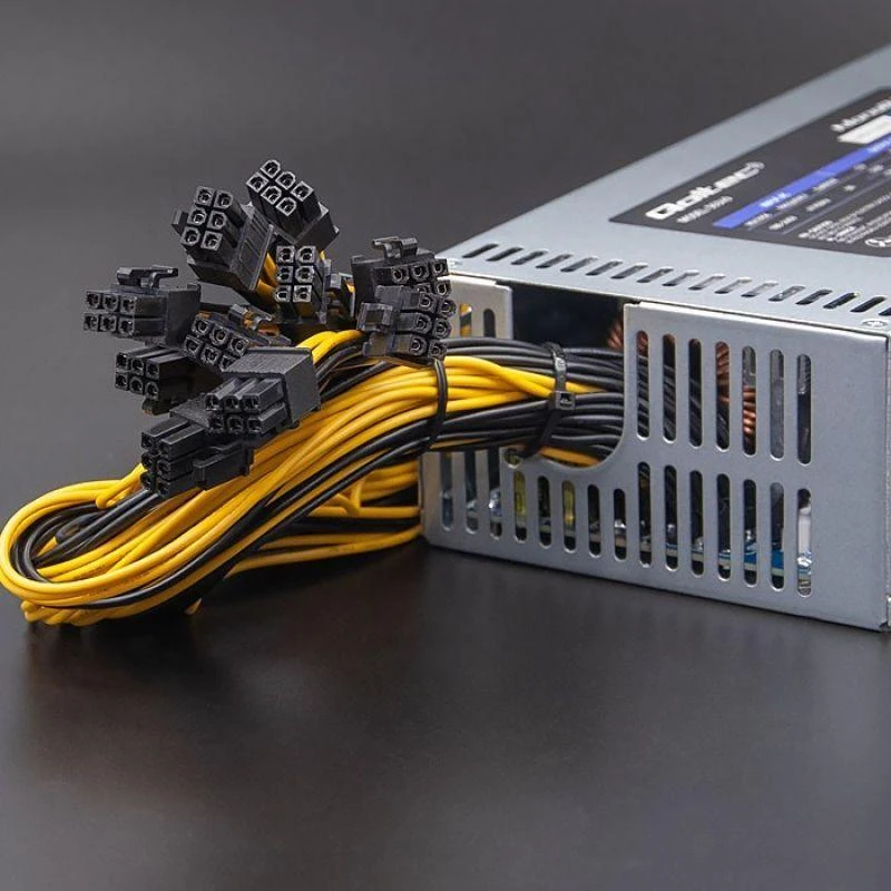 QOLTEC 50349 PCI-E 1800 W maitinimo šaltinis 80 Plus Platinum Game Miner