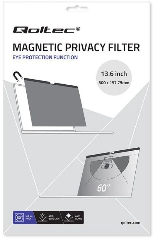 Ekrano filtras Qoltec Rodo Privacy Filter