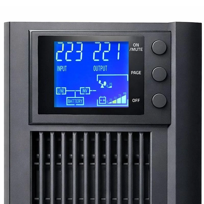 „Qoltec“ grynos sinusinės bangos | 1 kVA | 800 W | AVR | LCD | Grynas sinusas