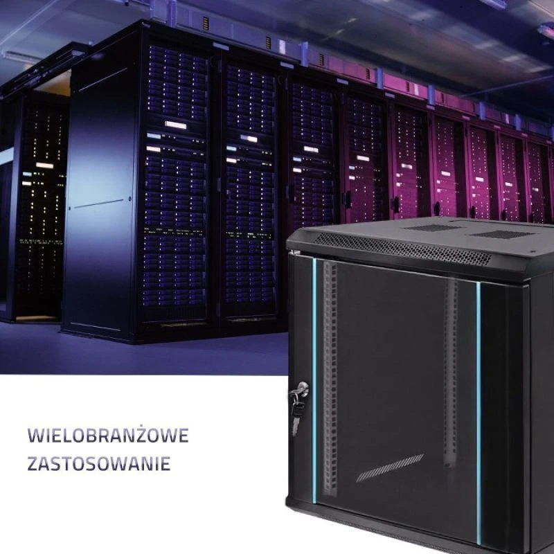 QOLTEC 54467 Rack spintelė 19 colių 4U 600x635mm