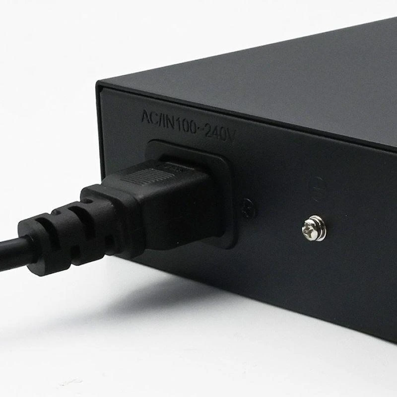 Šakotuvas „Qoltec“ tinklo komutatorius SWITCH gigabito eternetas | 16x RJ45 | 2x SFP | 1000 Mb/s