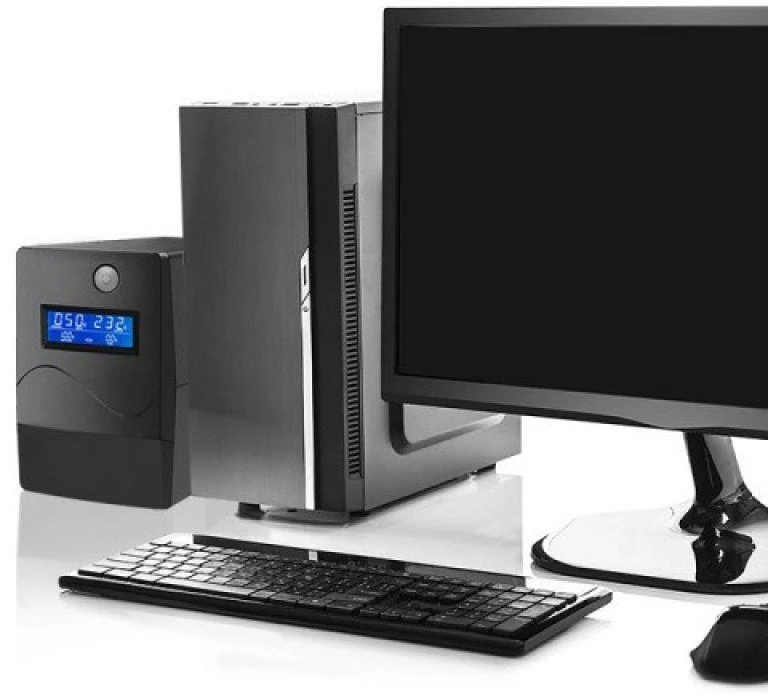 QOLTEC 53978 UPS Monolith 650VA 360W LCD USB RJ45