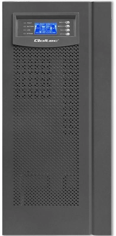 QOLTEC 53982 UPS / On-line / Pure Sine Wave / 6kVA / 4,8kW / LCD / USB