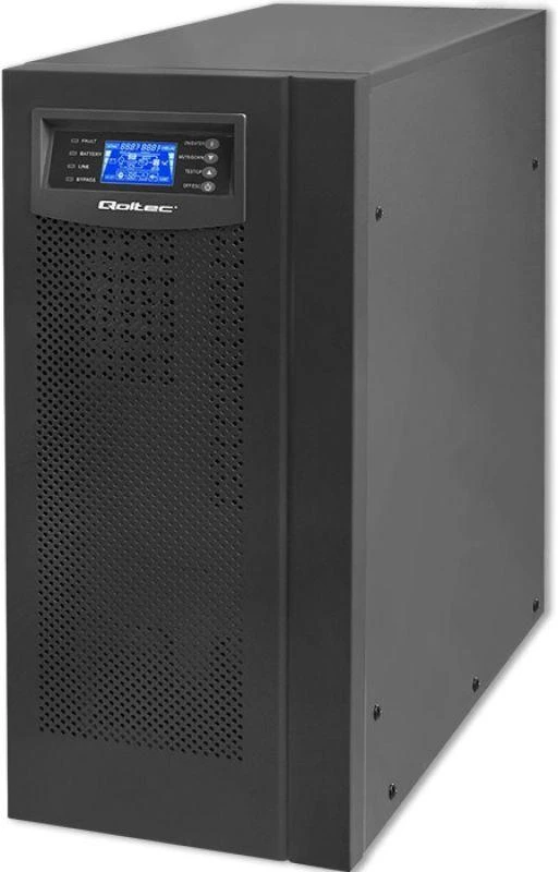 QOLTEC 53982 UPS / On-line / Pure Sine Wave / 6kVA / 4,8kW / LCD / USB