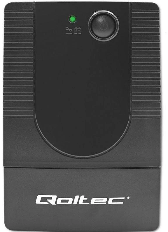 QOLTEC 53773 nepertraukiamo maitinimo linijos interaktyvus monolitas 850VA 480W