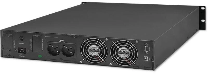 QOLTEC 53947 Nepertraukiamo maitinimo šaltinis UPS RACK 3KVA 2400 W LCD