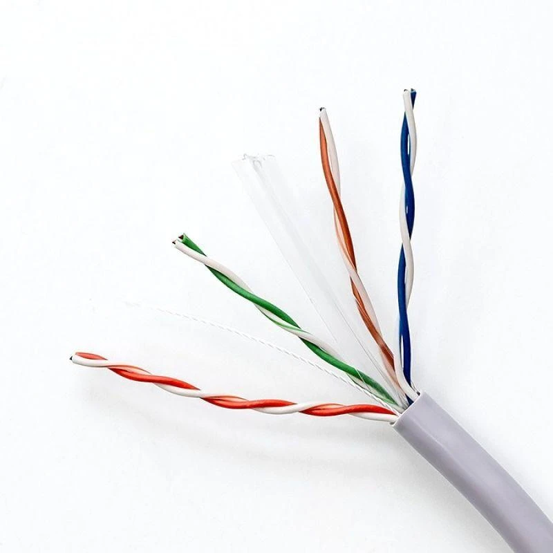 QOLTEC 50359 UTP network cable CAT6 305m PVC pilkas