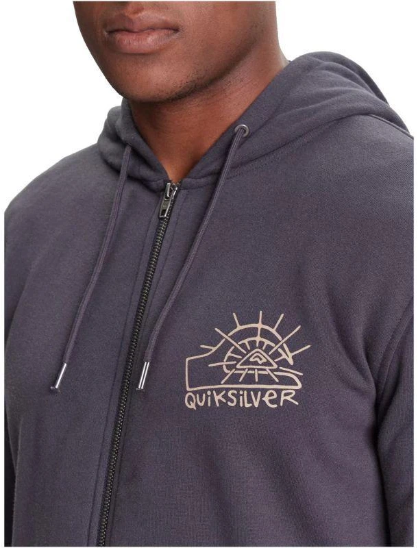 Quiksilver Džemperis su užtrauktuku EQYFT05133-KSH0 Tamsiai mėlyna L