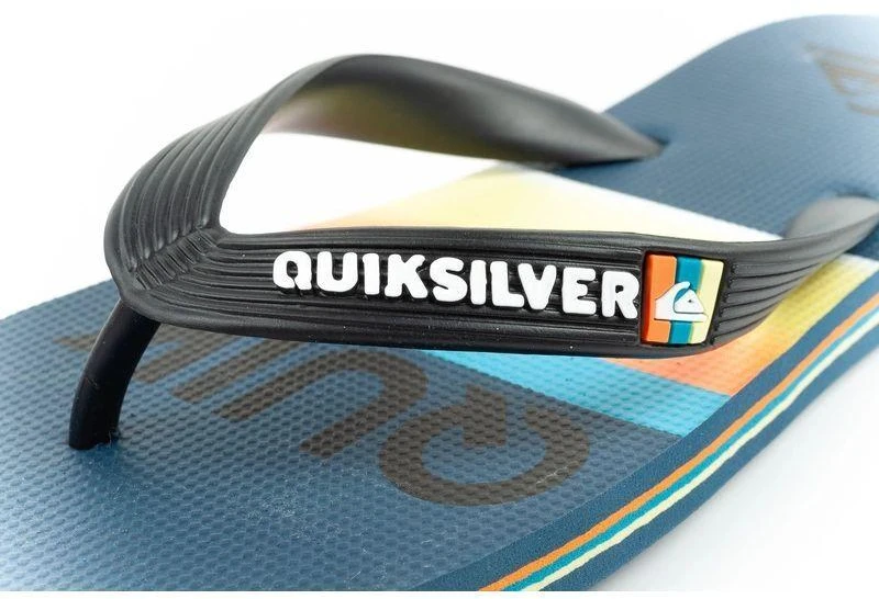 Quiksilver Molokai vaikiškos šlepetės, madingos ir patogios paplūdimiui.