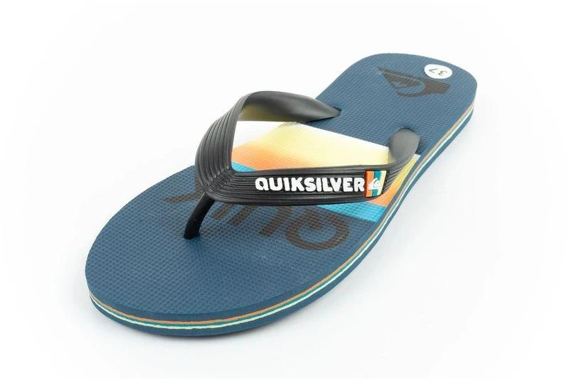 Quiksilver Molokai vaikiškos šlepetės, madingos ir patogios paplūdimiui.
