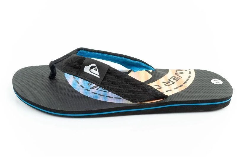 Quiksilver Molokai vyriškos paplūdimio šlepetės, madingos ir patogios paplūdimiui.