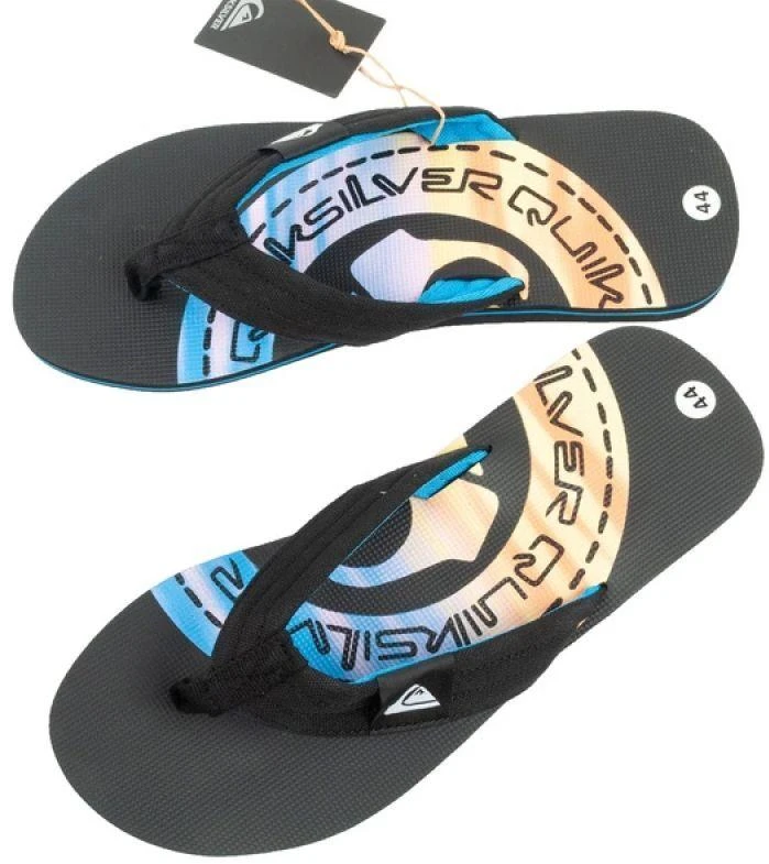 Quiksilver Molokai vyriškos paplūdimio šlepetės, madingos ir patogios paplūdimiui.