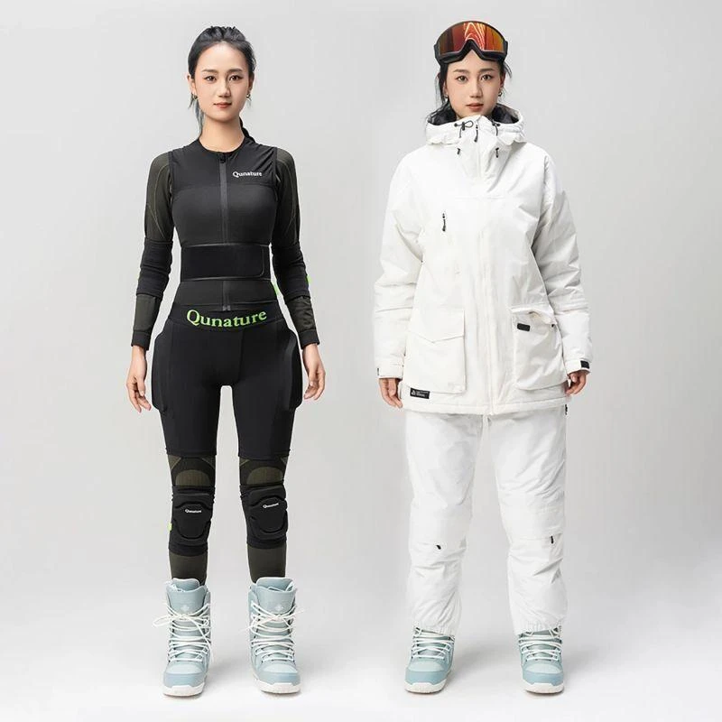Qunature Ski Hip Protectors - Basic L Skis, Snowboard, Skates - Juodas