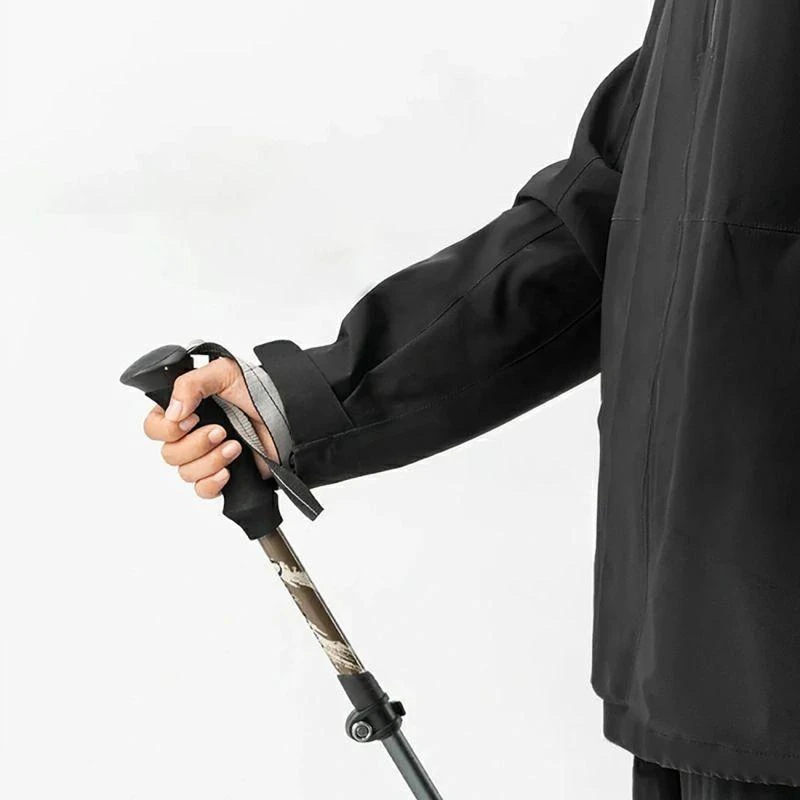 Qunature Nordic Walking Trekking Pole Aluminum 110 – 130 cm 1 pc. – rudos spalvos