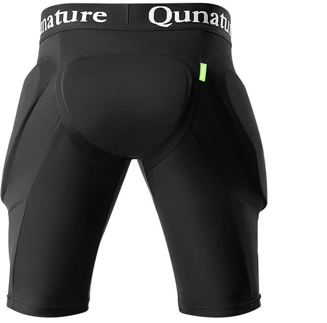 Qunature slidinėjimo klubų apsaugos – Basic S, skirtos slidinėjimui, snieglenčių sportui, čiuožimui – juodos