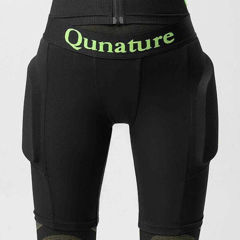 Qunature slidinėjimo klubų apsaugos – Basic S, skirtos slidinėjimui, snieglenčių sportui, čiuožimui – juodos