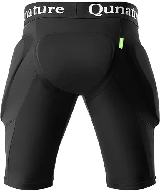 Qunature slidinėjimo klubų apsaugos – Basic S, skirtos slidinėjimui, snieglenčių sportui, čiuožimui – juodos
