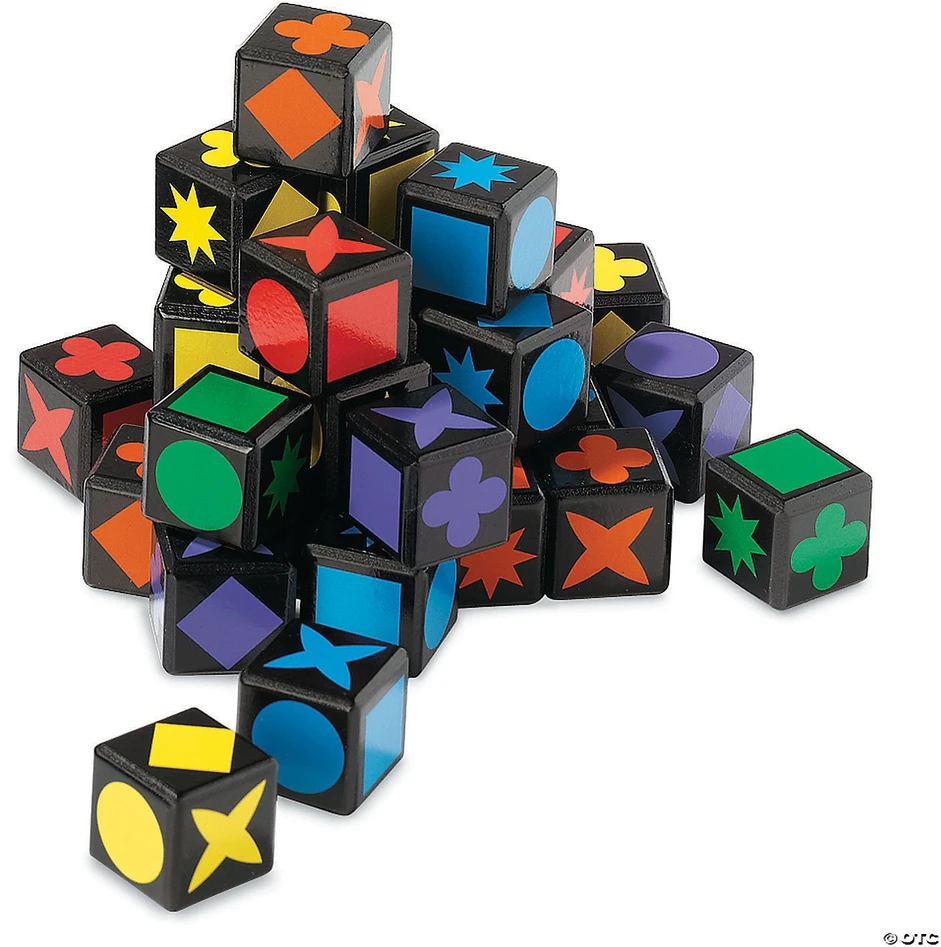 Qwirkle Cubes stalo žaidimas
