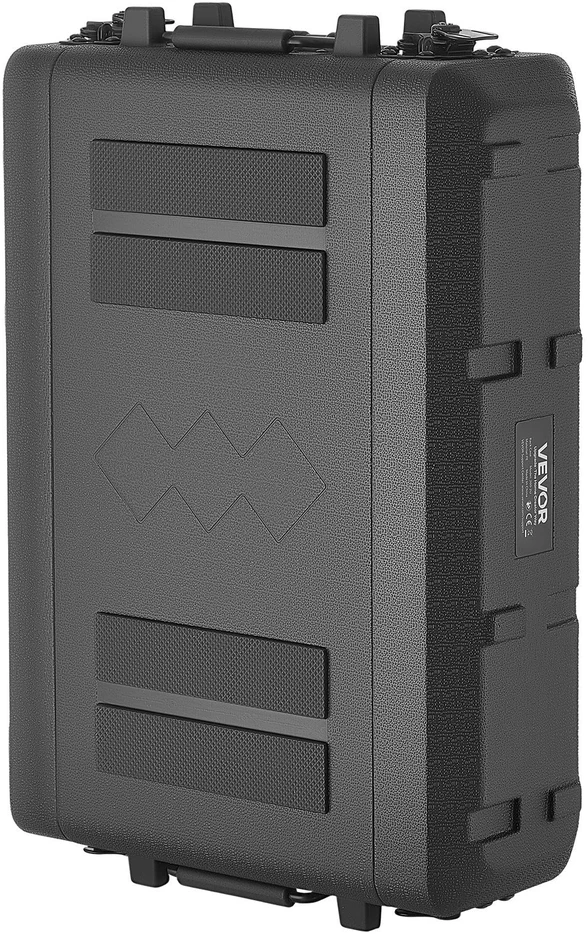 VEVOR 2U rack dėklas, mikrofonų skyriai