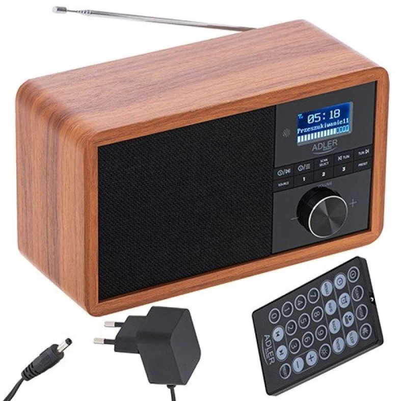 Radijas DAB+ ADLER AD 1184
