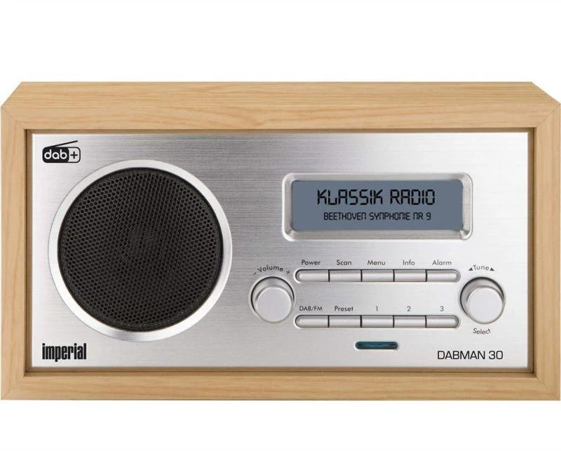 Radijas Imperial DABMAN 30 DAB+/FM, medinis