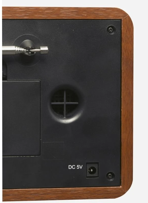 Radijas su DAB+ ir Bluetooth Denver DAB-18, juodas ir pilkas