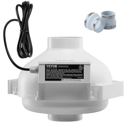 VEVOR Tylus 190 CFM radono ventiliatorius