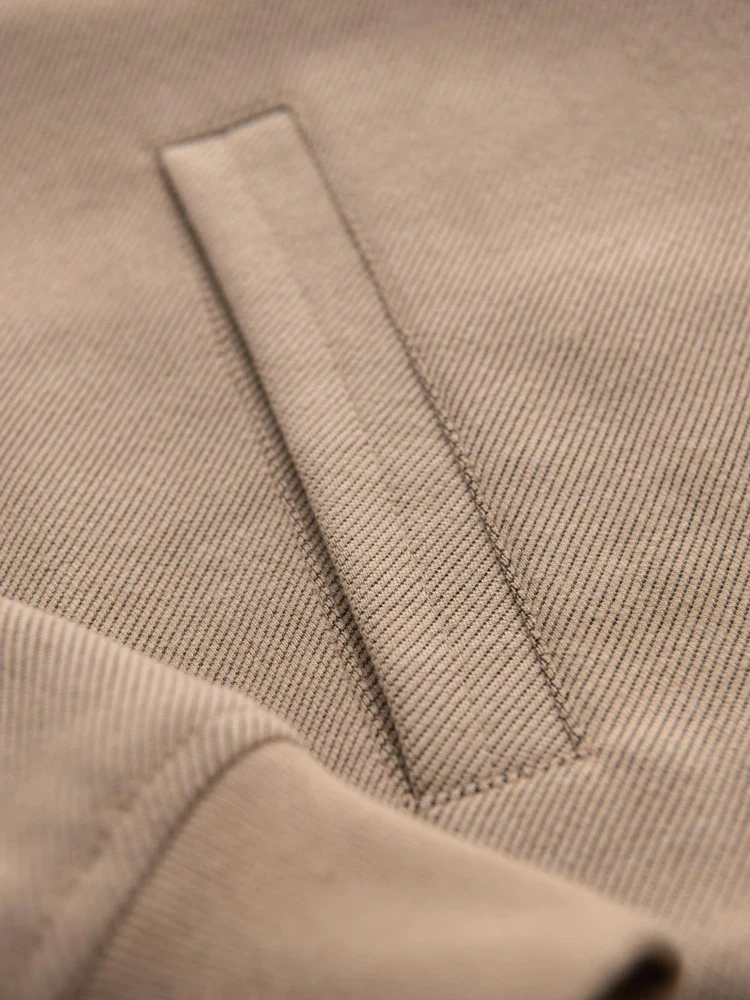 Raglan tipo bomber švarkas smėlio spalvos su pašiltinimu V2