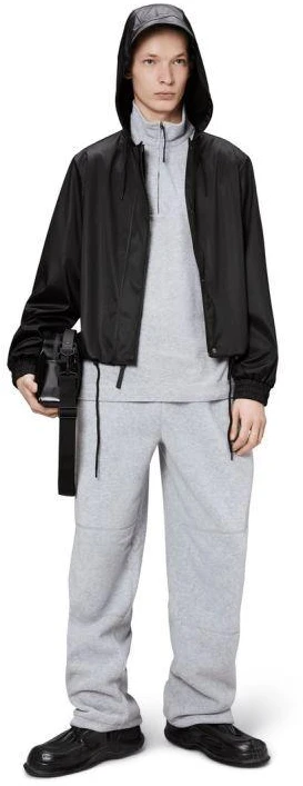 Rains Moteriška lietaus striukė STRING W JACKET W3 18040 84 Juodas GRAIN