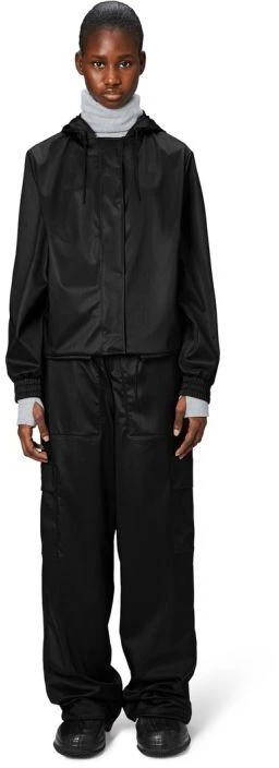 Rains Moteriška lietaus striukė STRING W JACKET W3 18040 84 Juodas GRAIN