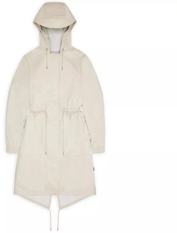 Rains moteriška parkos tipo striukė nuo lietaus STRING W PARKA W3 18550 95 DUNE GRAIN