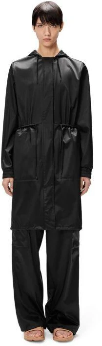 Rains neperšlampama striukė STRING W PARKA W3 18550 84 JUODA GRŪDĖTA