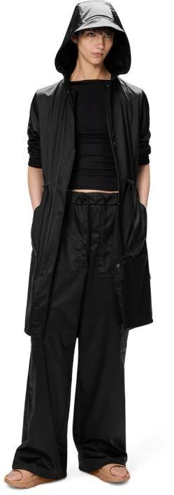 Rains neperšlampama striukė STRING W PARKA W3 18550 84 JUODA GRŪDĖTA