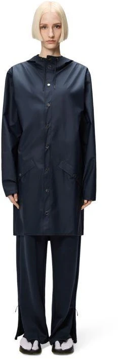 Rains unisex ilgas lietpaltis LONG JACKET W3 12020 47 NAVY