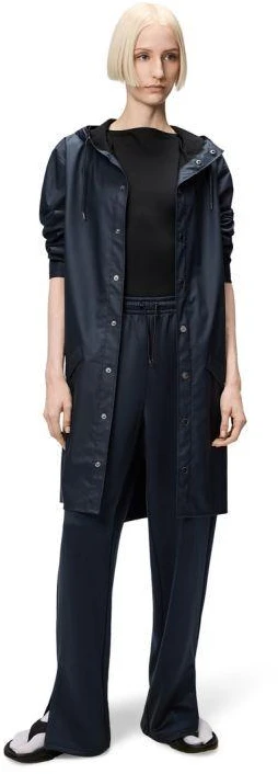 Rains unisex ilgas lietpaltis LONG JACKET W3 12020 47 NAVY