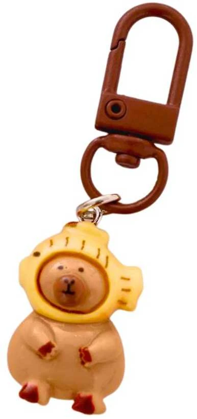 Lean Toys Mini kapibara raktų pakabukų rinkinys, 4 vnt.