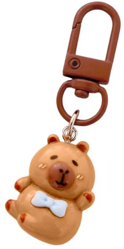 Lean Toys Mini kapibara raktų pakabukų rinkinys, 4 vnt.