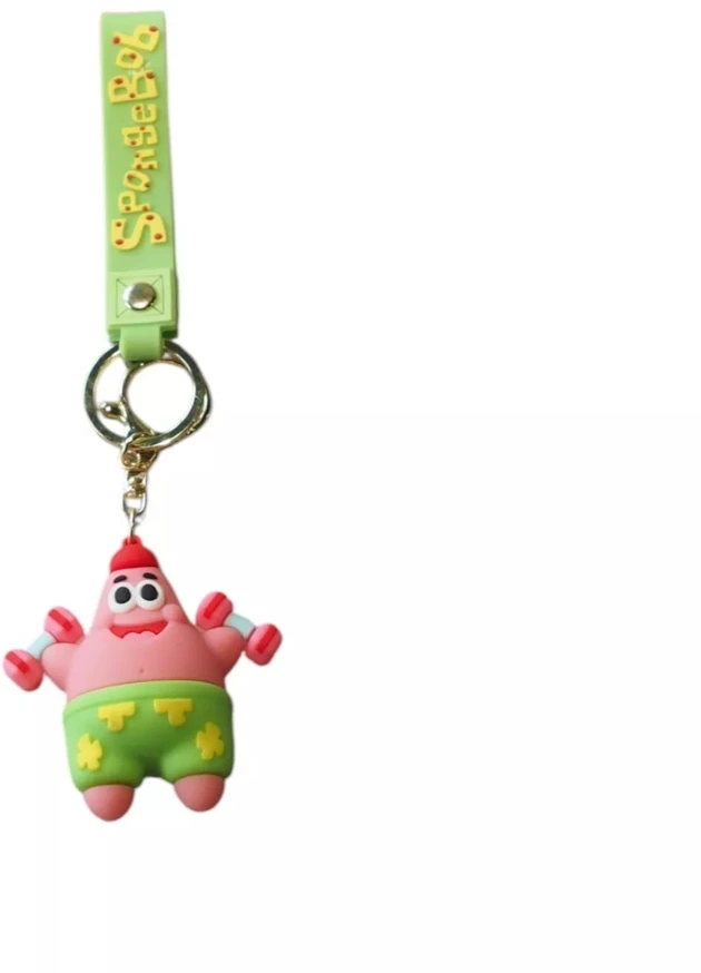 Carruzzo Raktų pakabukas „Patrikas“ su dirželiu SpongeBob