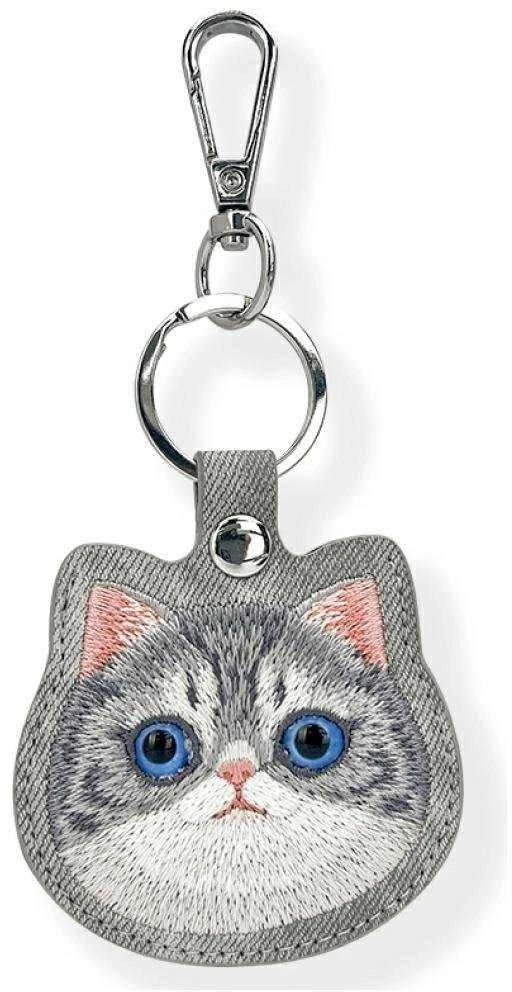Dėklas daiktų ieškikliui Nimmy New Big Eyed Pet 2.0 Cat pilkos spalvos