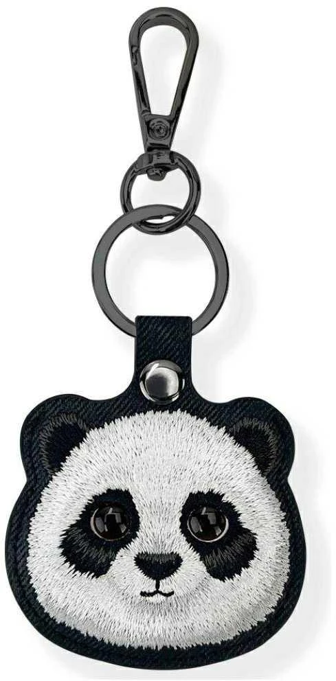 Dėklas daiktų ieškikliui Nimmy Big Eyed Pet 2.0 Panda juodos spalvos